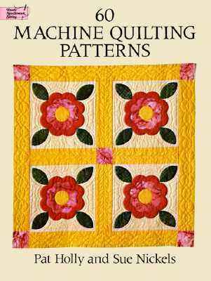 Image for 60 Machine Quilting Patterns (Dover Quilting)