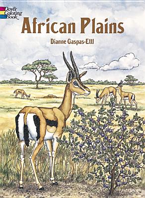 Image for African Plains Coloring Book (Dover Nature Coloring Book)