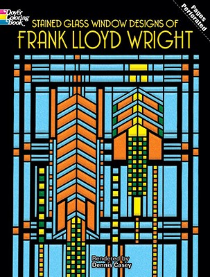 Image for Stained Glass Window Designs of Frank Lloyd Wright (Dover Design Stained Glass Coloring Book)