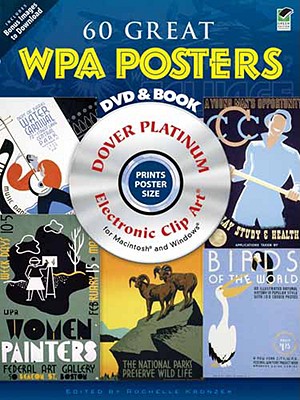 60 Great WPA Posters Platinum DVD and Book (Dover Electronic Clip Art)
