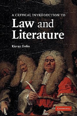 Image for A Critical Introduction to Law and Literature A Critical Introduction to Law and Literature