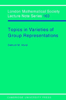 LMS: 163 Topics in Varieties Group (London Mathematical Society Lecture Note Series)