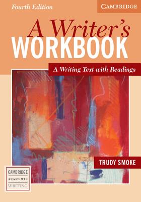 Writer's Workbook, A A Writing Text with Readings Image for Writer's Workbook, A A Writing Text with Readings