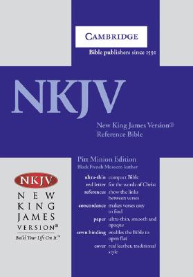 Image for NKJV Pitt Minion Reference Black Goatskin NK446XR