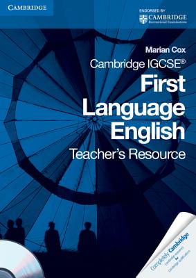 Cambridge IGCSE First Language English Teacher's Resource Book with CD-ROM (Cambridge International IGCSE)