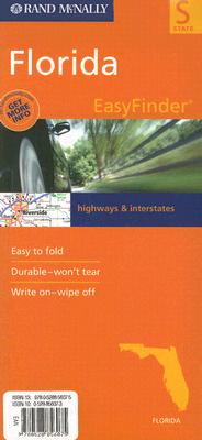 Rand McNally Florida: Highways & Intersections (EasyFinder) laminated
