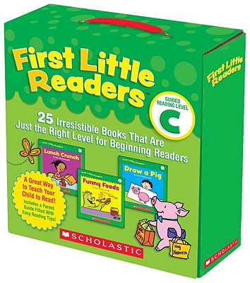 First Little Readers Parent Pack: Guided Reading Level C: 25 Irresistible Books That Are Just the Right Level for Beginning Readers Image for First Little Readers Parent Pack: Guided Reading Level C: 25 Irresistible Books That Are Just the Right Level for Beginning Readers