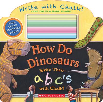 How Do Dinosaurs Write Their ABC's with Chalk