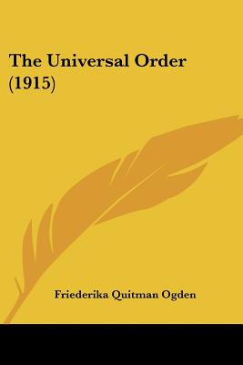 The Universal Order (1915)