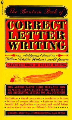 Bantam Book of Correct Letter Writing