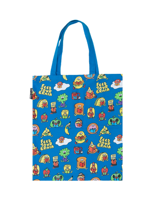 Feed Your Brain Tote Bag