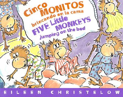 Image for Cinco Monitos Brincando En La Cama / Five Little Monkeys Jumping On The Bed (Spanish and English Edition)