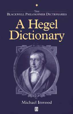 A Hegel Dictionary