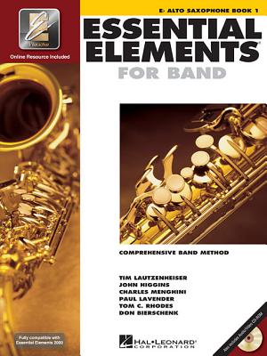 Essential Elements for Band - Eb Alto Saxophone Book 1 with Eei (Book/Media Online)