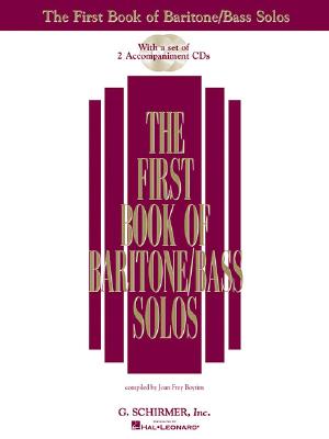 Image for The First Book of Baritone/Bass Solos Book/Online Audio (First Book of Solos) The First Book of Baritone/Bass Solos Book/Online Audio (First Book of Solos)