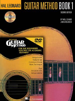Hal Leonard Guitar Method Beginner's Pack (Book, CD & DVD)
