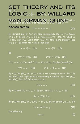Set Theory and Its Logic: Revised Edition