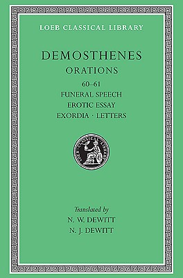 Funeral Speech, Erotic Essay 60-61 (LX-LXI) , Exordia and Letters