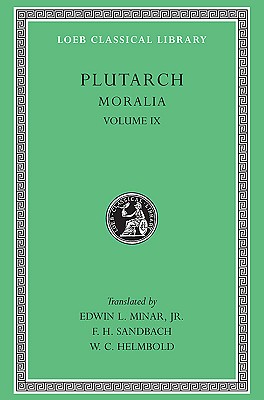 Image for PLUTARCH'S MORALIA Volume IX: 697 C - 771 E PLUTARCH'S MORALIA Volume IX: 697 C - 771 E