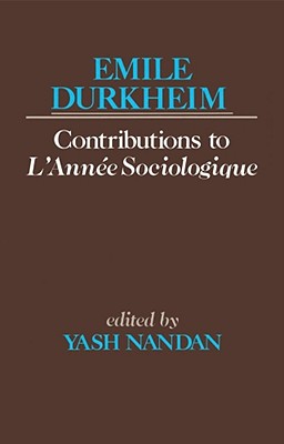 Contributions to L'Anne Sociologique