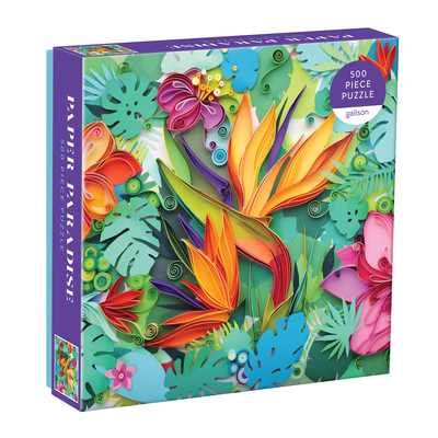 Galison Paper Paradise Jigsaw Puzzle, 500 Pieces, 20