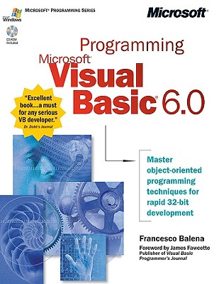 Programming Microsoft Visual Basic 6.0