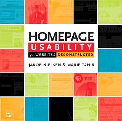 Image for Homepage Usability: 50 Websites Deconstructed