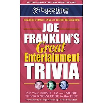 Joe Franklin's Great Entertainment Trivia (Buzztime Trivia Series)