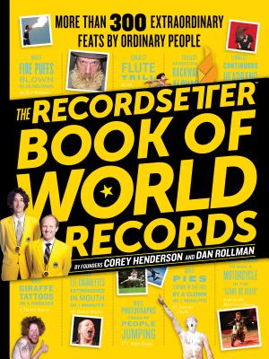 Recordsetter Book of World Records, The [Paperback] Henderson, Corey
