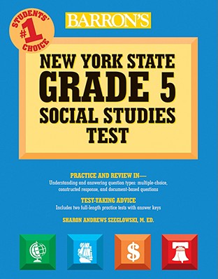New York State Grade 5 Social Studies Test (Barron's Test Prep NY)