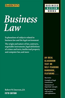 Business Law (Barron's Business Review Series)