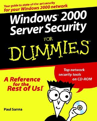 Windows 2000 Server Security For Dummies