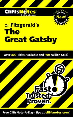 Image for Notes on Fitzgerald's Great Gatsby: Cliffsnotes Literature Guides