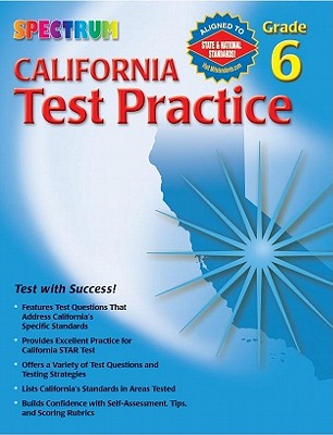 Image for Spectrum State Specific: California Test Practice, Grade 6