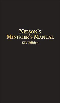 Image for Nelson's Minister's Manual KJV: Bonded Leather Edition