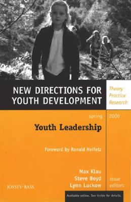 Youth Leadership 109 YD (J-B MHS Single Issue Mental Health Services)