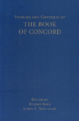 Sources and Contexts of the Book of Concord