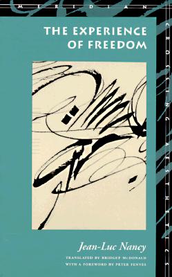 The Experience of Freedom (Meridian: Crossing Aesthetics)