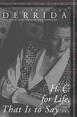 H. C. for Life, That Is to Say. (Meridian: Crossing Aesthetics)