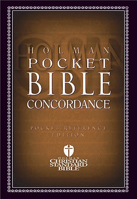 HCSB Pocket Bible Concordance