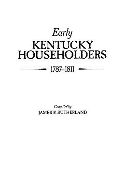 Image for Early Kentucky Householders, 1787-1811