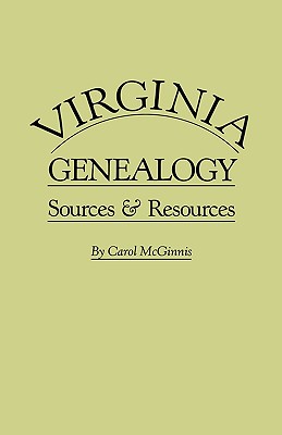 Image for Virginia Genealogy: Sources & Resources
