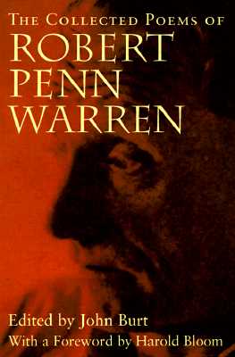 THE COLLECTED POEMS OF ROBERT PENN WARREN