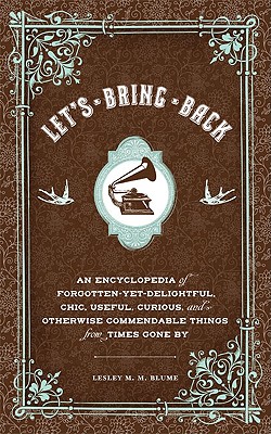 Let's Bring Back.