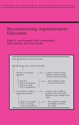 Reconstructing Argumentative Discourse (Studies Rhetoric & Communicati)