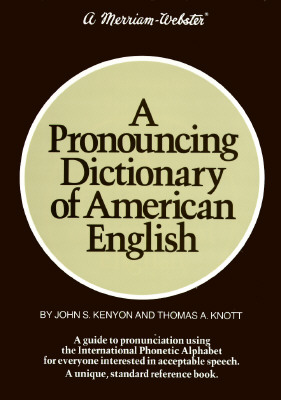 Image for A Pronouncing Dictionary of American English