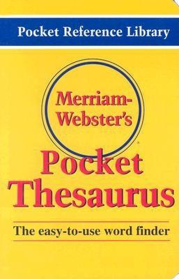Merriam-Webster's Pocket Thesaurus
