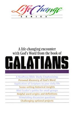 Image for Galatians (Life Change Series)