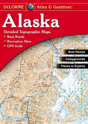 Garmin Delorme Atlas & Gazetteer Paper Maps- Alaska, AA-000004-000