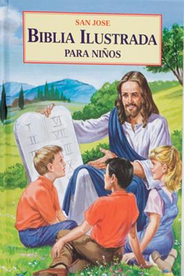 Biblia Ilustrada Para Ninos: Newly Set in 2017 with Enhanced Illustrations